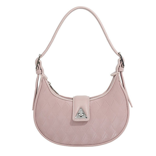 Women's Armpit Saddle Shoulder Messenger Bag $31.99 Dana Fashion Color: Beige Women's Bags Product information: Color: pink, black, Milky White Hardness: soft Material: PU Suitcase shape: Horizontal Square Number of shoulder straps: double connector Size: