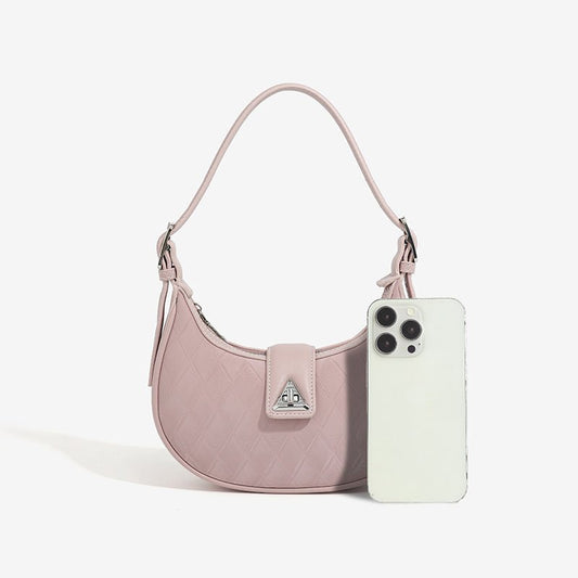 Women's Armpit Saddle Shoulder Messenger Bag $31.99 Dana Fashion Color: Beige Women's Bags Product information: Color: pink, black, Milky White Hardness: soft Material: PU Suitcase shape: Horizontal Square Number of shoulder straps: double connector Size: