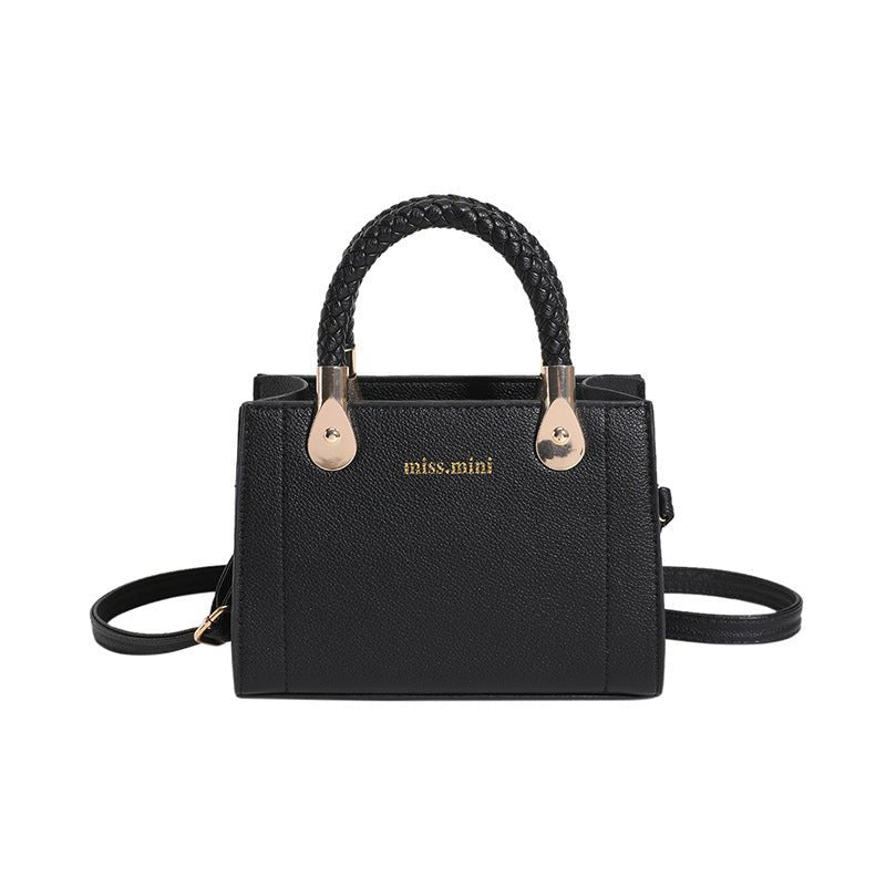 Women's Bag Trendy Fashion Ins Lychee Pattern Portable $27.94 Dana Fashion Color: Black Women's Bags Product information: Lining texture: without lining Applicable scenarios: Daily matching Color: white, black, blue, khaki, green, Rose Red, Purple Outer b