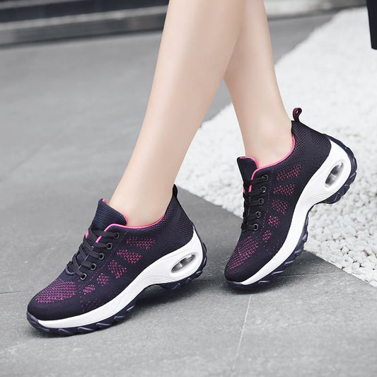 Women's Breathable Mesh Soft Soled Sports Shoes $41.84 Dana Fashion Color: 1918 Black Size: 35 Women's shoes Product information: Thickness: Single Applicable scenarios: running sports, fitness equipment, fitness body, sports trends, cycling sports, dance