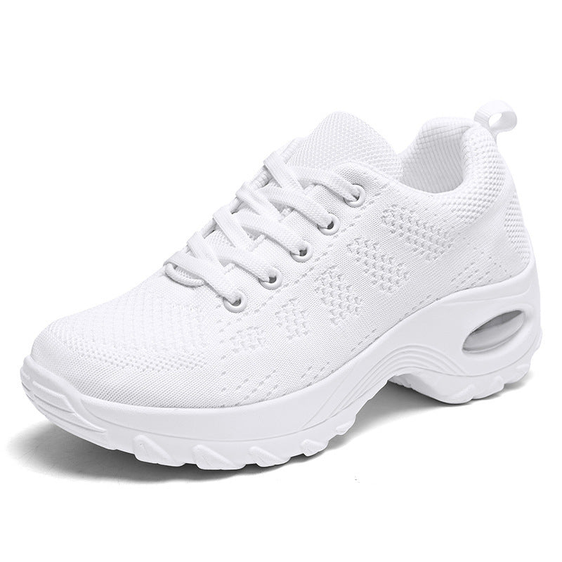 Women's Breathable Mesh Soft Soled Sports Shoes $41.84 Dana Fashion Color: 1918 White Size: 35 Women's shoes Product information: Thickness: Single Applicable scenarios: running sports, fitness equipment, fitness body, sports trends, cycling sports, dance