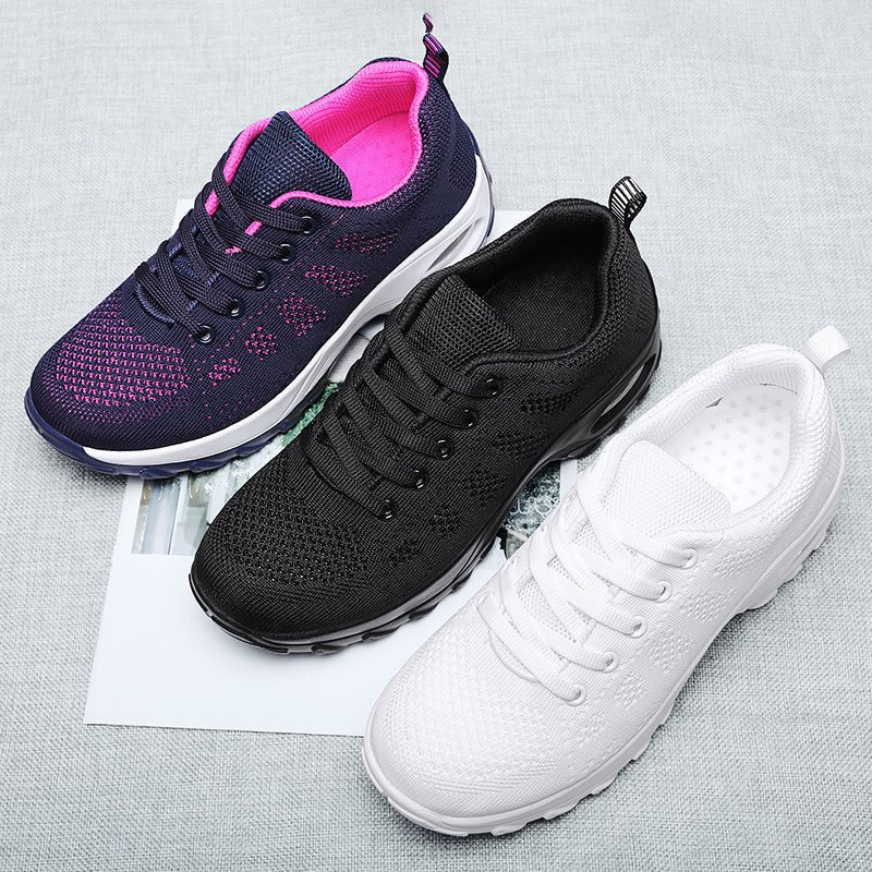 Women's Breathable Mesh Soft Soled Sports Shoes $41.84 Dana Fashion Color: 1918 Black Size: 35 Women's shoes Product information: Thickness: Single Applicable scenarios: running sports, fitness equipment, fitness body, sports trends, cycling sports, dance