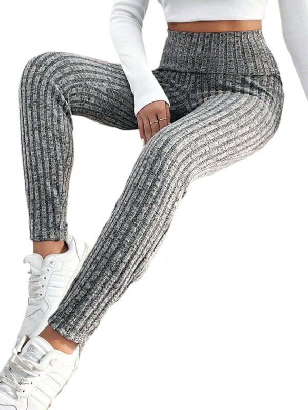 Women's Casual All-match Solid Color High Waist Tight Leggings $69.50 Dana Fashion Color: LC761454 P11 size: L Women's clothing Product information: Fabric name: Polyester Color: LC761454-P11,LC761454-P2011,LC761454-P2 Size: S,M,L,XL Function: slim fit Pa