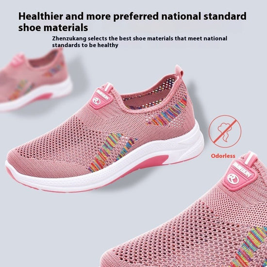Women's Casual Breathable Fly Woven Mesh Cloth Shoes $25.50 Dana Fashion Color: Gray Size: 35 Women's shoes Product information: Pattern: Letters Applicable sports: Universal Color: N08 pink, N08 Gray Heel height: flat heel Size: 35, 36, 37, 38, 39, 40, 4