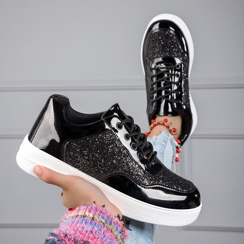 Women's Casual Students' Running Shoes $47.42 Dana Fashion Color: 7786 Black Size: 35 Women's shoes Product information: Lining material: Mesh Applicable sports: Universal Color: 7787 Black, 7787 silver, 7786 Black, 7786 Silver Upper height: low top Heel