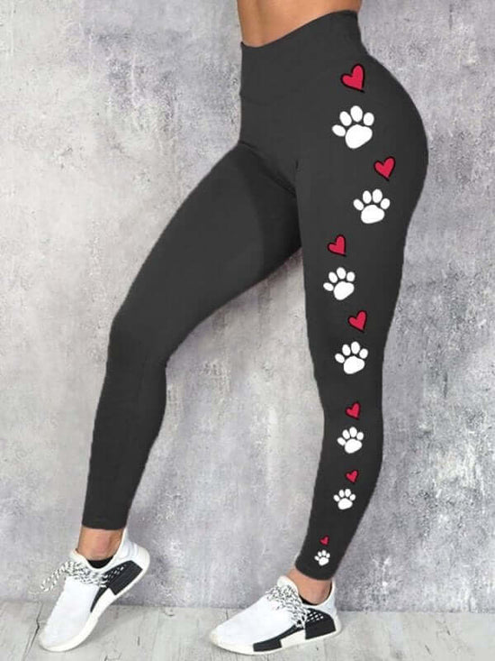 Women's Casual Tight High Waist Stretch 3D Digital Printing Leggings $59.00 Dana Fashion Color: KT10859A01 size: 2XL Women's clothing Product information: Thickness: medium Fabric name: Matel silk fabric Color: 3G126-KT9848A09,3G126-JA18028A02,3G126-KT102