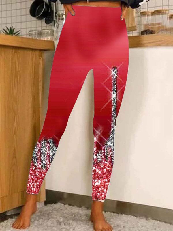 Women's Casual Tight High Waist Stretch 3D Digital Printing Leggings $59.00 Dana Fashion Color: JA18028A02 size: 2XL Women's clothing Product information: Thickness: medium Fabric name: Matel silk fabric Color: 3G126-KT9848A09,3G126-JA18028A02,3G126-KT102