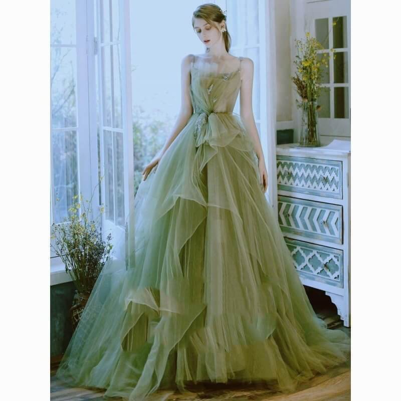 Women's Casual Versatile Green Forest Style Dress $128.90 Dana Fashion Color: Avocado Green Size: L Women's clothing Product information: Fabric name: Polyester Fiber Color: avocado green Sleeve type: sleeveless Main fabric composition: Other Waist Type:
