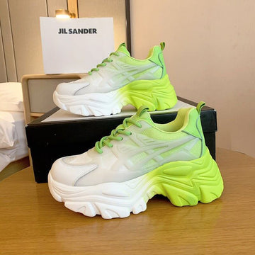 White green