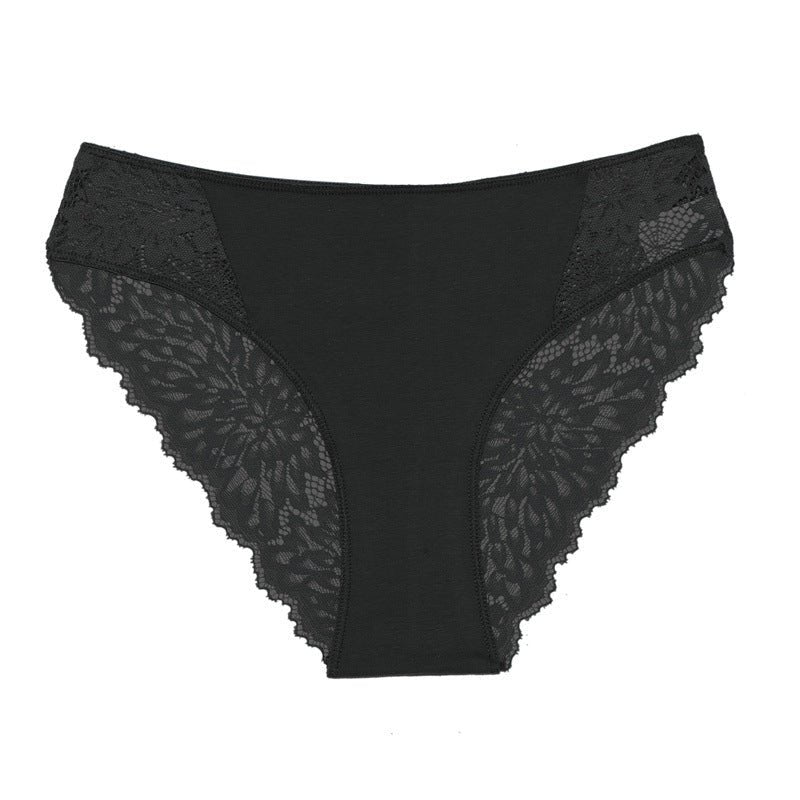 Women's Cotton Lace Stitching Briefs $11.68 Dana Fashion Color: Black Size: L Women's clothing معلومات المنتج: النسيج: الحياكة اللون: أسود، أبيض، رمادي أزرق، أحمر أرجواني، أخضر داكن، كاكي التركيبة الرئيسية للنسيج: قطن المقاس: S، M، L، XL الوظيفة: قابل للت