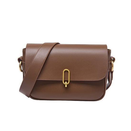 Women's Crossbody Leather Shoulder Bag $145.00 Dana Fashion Color: Beige And Apricot Size: 23x9x16CM Women's Bags Product information: Color: brown, black, beige and apricot, beige and coffee Outer bag type: Sandwich pocket Leather features: two-layer cow