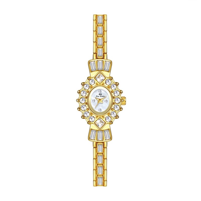 Women's Diamond Middle-ancient Magic Mirror Watch $51.14 Dana Fashion Color: Champagne Gold Women's Accessories Product information: Color: gold white, silver, champagne gold Thickness: 7mm Dial diameter: 20mm Crown type: Spiral crown Mirror material: min