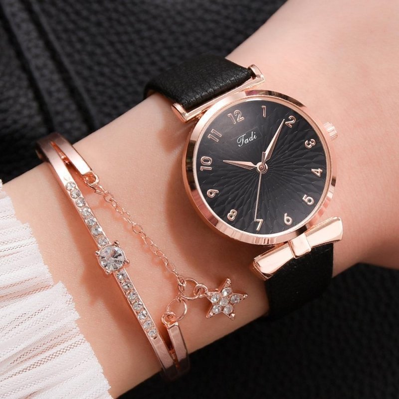 Women's Digital Alloy Watch Bracelet $19.20 Dana Fashion Color: Belt Black Suit Women's Accessories Product information: Special function: decoration, world time Display type: pointer Thickness: 10mm Dial diameter: 37mm Mirror material: mineral reinforced