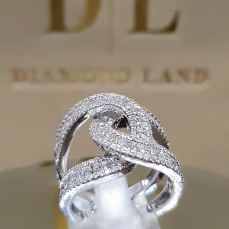 Women's DL Ring Popular Alloy Ornament $10.14 Dana Fashion Color: Silver Size: No 10 Women's Accessories Product information: Type: Ring Treatment Process: Electroplating Color: X-shaped ring Size: no.5, no.6, no.7, no.8, no.9, no.10, no.11 Inlaid materia