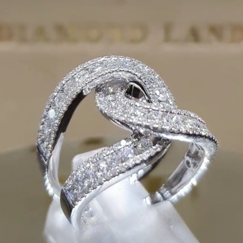 Women's DL Ring Popular Alloy Ornament $10.14 Dana Fashion Color: Silver Size: No 10 Women's Accessories Product information: Type: Ring Treatment Process: Electroplating Color: X-shaped ring Size: no.5, no.6, no.7, no.8, no.9, no.10, no.11 Inlaid materia