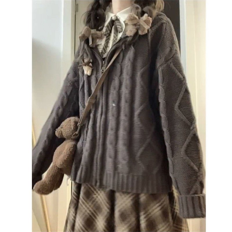 Women's Dress Sweater Coat Two-piece Set $39.99 Dana Fashion Style: Coat Size: 2XL Women's clothing Product information: Fabric name: acrylic Color: dress and coat two-piece set, dress, cardigan Size: S,M,L,XL,2XL Applicable Gender: Female Skirt length: l