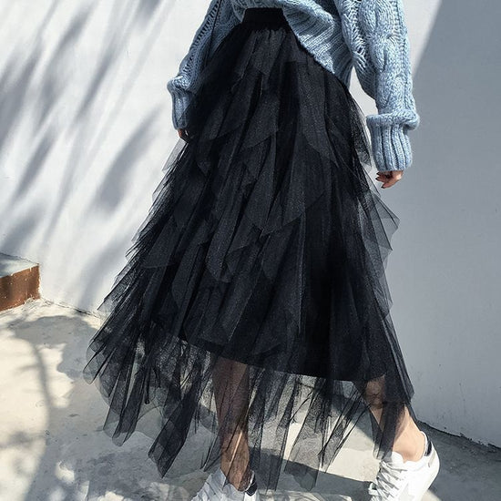 Women's Easy Matching Mesh Stitching Skirt $38.95 Dana Fashion Color: Apricot Size: Average Size Women's clothing Product information: Pattern: solid color Skirt type: Dress Color: white, gray, black, pink, apricot, royal blue, rose red, khaki, brown, lig
