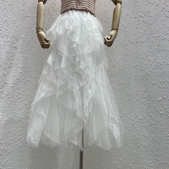 Women's Easy Matching Mesh Stitching Skirt $38.95 Dana Fashion Color: White Size: Average Size Women's clothing Product information: Pattern: solid color Skirt type: Dress Color: white, gray, black, pink, apricot, royal blue, rose red, khaki, brown, light