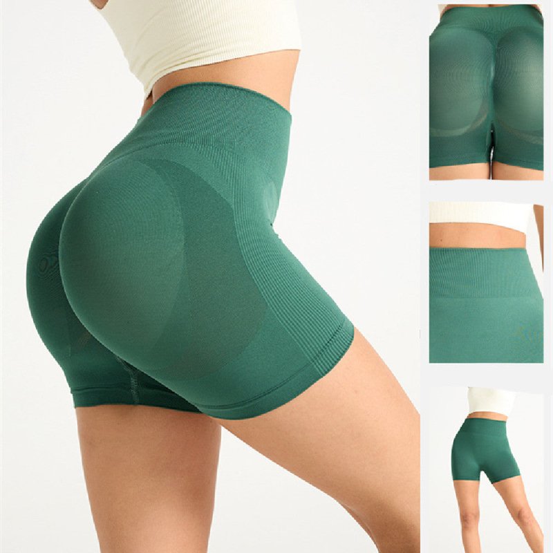 Women's European And American Skinny Yoga Pants $18.32 Dana Fashion Size: L Color: Black Women's clothing Product information: Color: green, wine red, pink, black Fabric: Nylon Pants length: Shorts Size: S,M,L Function: abdominal contraction and ventilati