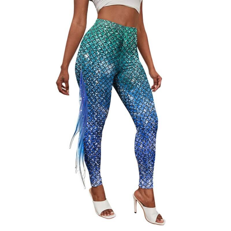 Women's Fashion Hip Raise Yoga Pants $65.90 Dana Fashion Color: B2421004 Size: L Women's clothing Product information: Main fabric: Polyester (Polyester) Pant length: cropped pants Style: Pencil pants/small foot pants Thickness: Medium Design: Printed fis