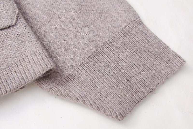 Women's Fashion Simple Style Knitted JacketDana FashionDana Fashion{{ product_title Women's clothing }} - Dana Fashion