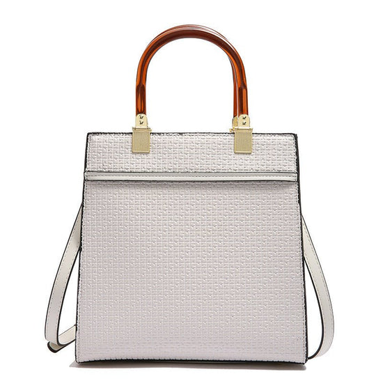 Women's Fashion Stone Pattern Handbag $39.50 Dana Fashion Color: White Women's Bags Product information: Color: white, black, orange, blue, brown, brown Hardness: soft Material: PU Suitcase shape: square vertical model Bag internal structure: zipper chang
