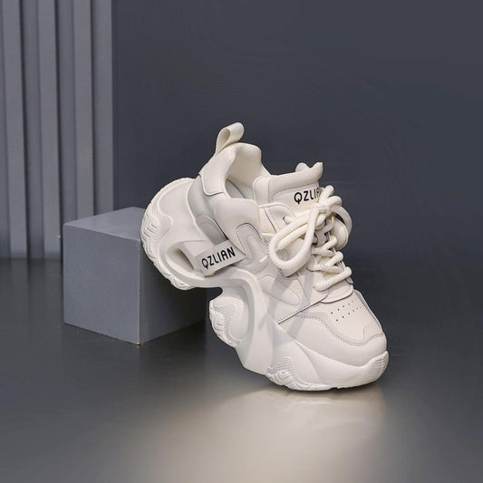 Women's Fashionable All-Match Platform Sports Casual Shoes $89.99 Dana Fashion Color: Starry Sky Gray Size: 35 Women's shoes Product information: Color: Starry Sky Gray Heel height: low heel (1-3CM) Size: 35, 36, 37, 38, 39, 40 Cutting depth: Middle mouth