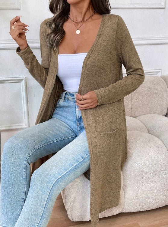 Women's Fashionable Clothing $65.99 Dana Fashion Colour: Brow Size: L Women's clothing Quantity per package: 1 piece Sleeve Length: Long Sleeveless Season: spring and autumntime Style: casual Shape: fit Stretch: lightweight Care instructions: not dry clea