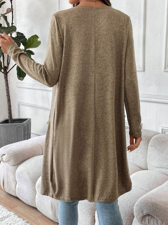 Women's Fashionable Clothing $65.99 Dana Fashion Colour: Brow Size: L Women's clothing Quantity per package: 1 piece Sleeve Length: Long Sleeveless Season: spring and autumntime Style: casual Shape: fit Stretch: lightweight Care instructions: not dry clea