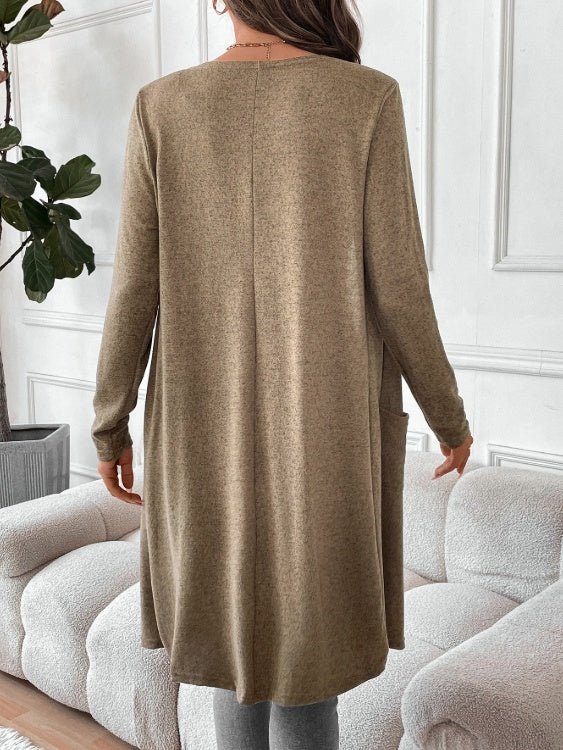 Women's Fashionable Clothing $65.99 Dana Fashion Colour: Brow Size: L Women's clothing Quantity per package: 1 piece Sleeve Length: Long Sleeveless Season: spring and autumntime Style: casual Shape: fit Stretch: lightweight Care instructions: not dry clea