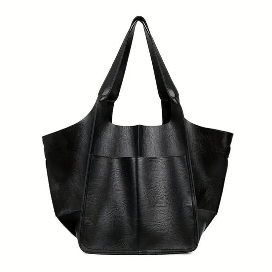 Women's Fashionable Simple Soft Leather Large Capacity Handbag $56.81 Dana Fashion Color: Black Women's Bags Product information: Lining texture: PU Applicable scenario: Daily matching Color: black, brown, dark brown (coffee red), light brown, khaki, dark