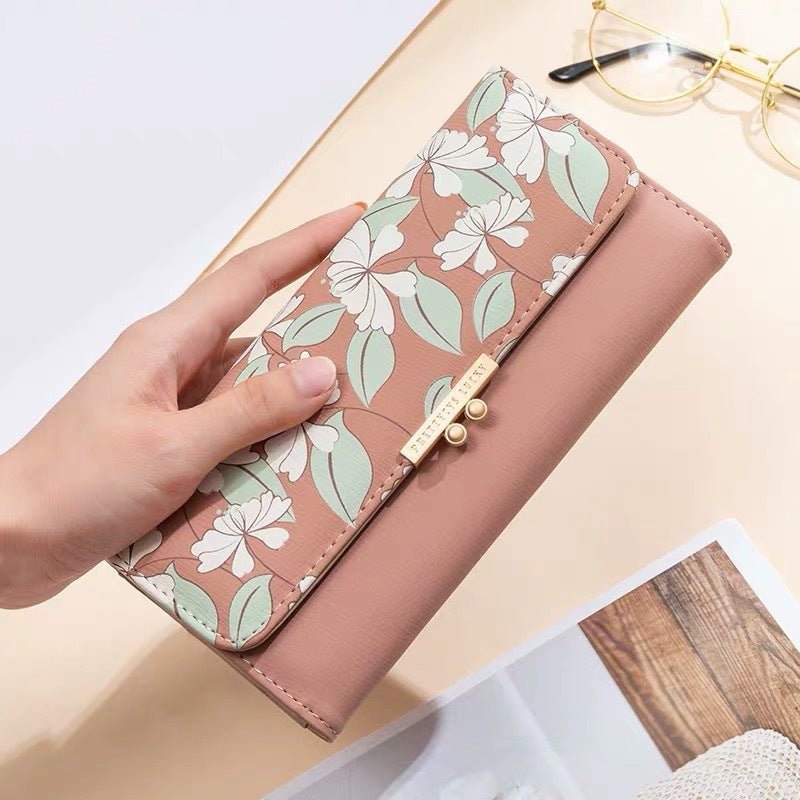 Women's Fashionable Zipper Buckle Wallet $27.49 Dana Fashion Color: Bean paste color Women's Bags Product information: Applicable gender: female Material: PU leather Number of money clips: 20% off Cover opening mode: magnetic buckle Bag shape: horizontal