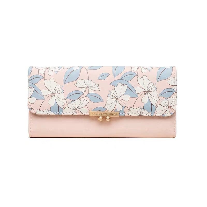 Women's Fashionable Zipper Buckle Wallet $27.49 Dana Fashion Color: Pink Women's Bags Product information: Applicable gender: female Material: PU leather Number of money clips: 20% off Cover opening mode: magnetic buckle Bag shape: horizontal square Suita