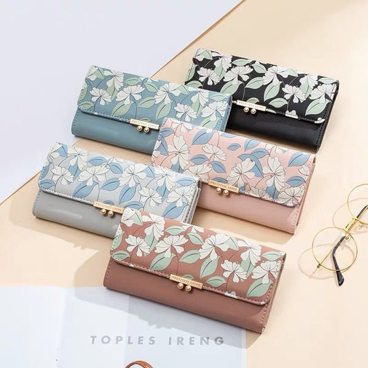 Women's Fashionable Zipper Buckle Wallet $27.49 Dana Fashion Color: Bean paste color Women's Bags Product information: Applicable gender: female Material: PU leather Number of money clips: 20% off Cover opening mode: magnetic buckle Bag shape: horizontal