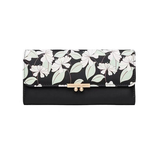 Women's Fashionable Zipper Buckle Wallet $27.49 Dana Fashion Color: Black Women's Bags Product information: Applicable gender: female Material: PU leather Number of money clips: 20% off Cover opening mode: magnetic buckle Bag shape: horizontal square Suit