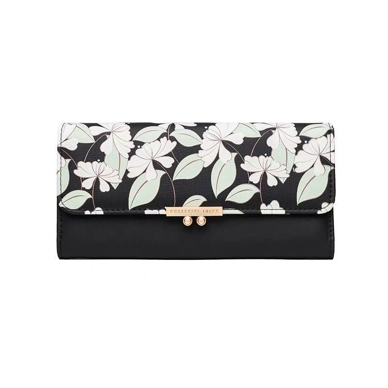 Women's Fashionable Zipper Buckle Wallet $27.49 Dana Fashion Color: Black Women's Bags Product information: Applicable gender: female Material: PU leather Number of money clips: 20% off Cover opening mode: magnetic buckle Bag shape: horizontal square Suit