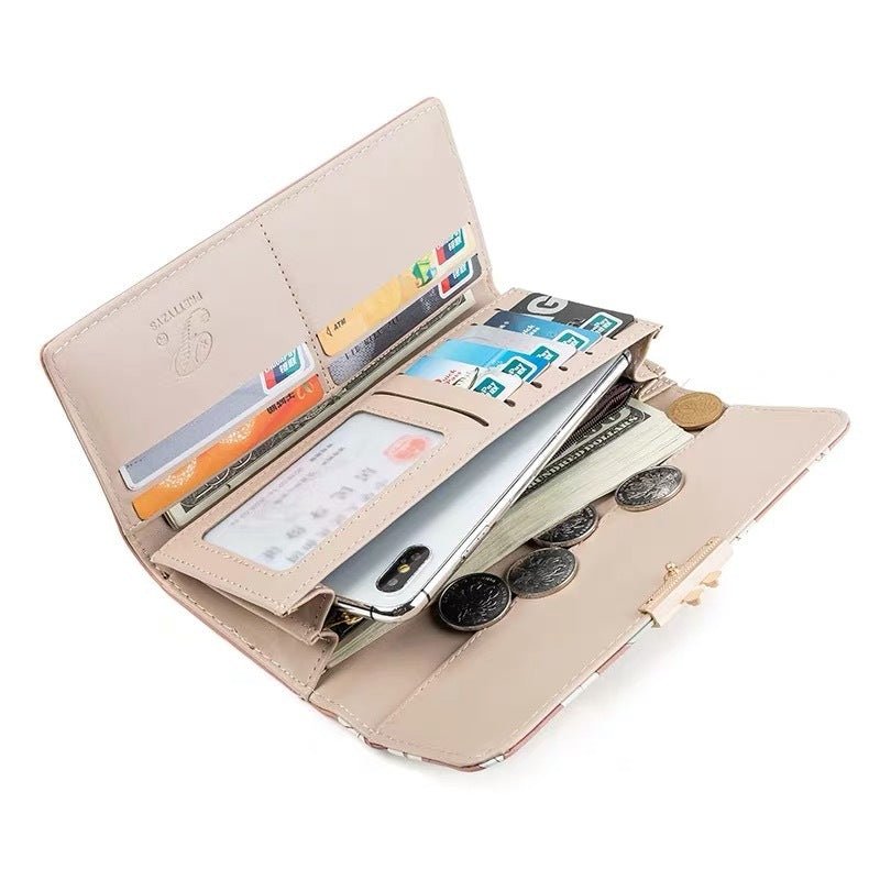 Women's Fashionable Zipper Buckle Wallet $27.49 Dana Fashion Color: Bean paste color Women's Bags Product information: Applicable gender: female Material: PU leather Number of money clips: 20% off Cover opening mode: magnetic buckle Bag shape: horizontal