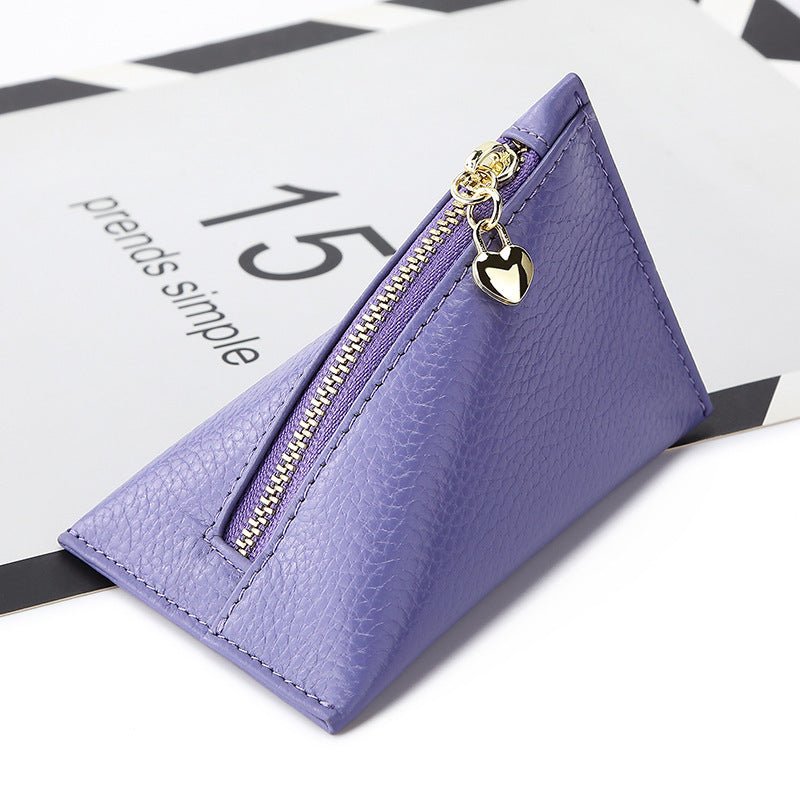 Women's First Layer Cowhide Small Exquisite And Creative Mini Coin Purse $18.77 Dana Fashion Color: Blue Women's Bags Product information: Pattern: solid color Color: yellow, red, green, blue, black, orange Applicable Gender: Female Leather features: firs
