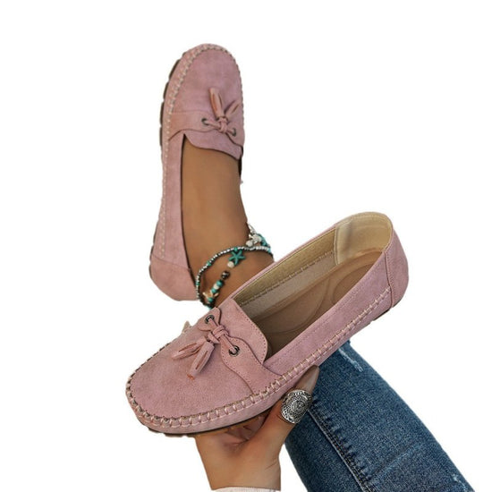Women's Flat Pumps Loafers Plus Size $39.90 Dana Fashion Color: Black Size: 36 Women's shoes Product information: Pattern: solid color Lining material: PU Applicable sports: Universal Color: navy blue, black, brown, khaki, gray, pink Upper height: low top