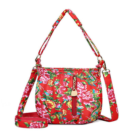 Women's Handbag Vintage Shoulder Large-capacity Crossbody Bag $29.00 Dana Fashion Color: Color Women's Bags Product information: Lining texture: polyester cotton Color: black, light brown, wine red, colorful Hardness: soft Material: PU Suitcase shape: buc