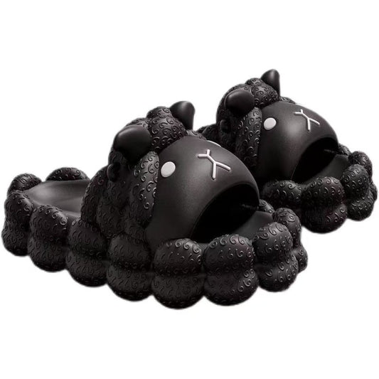 Women's Home Soft Thick Bottom Non-slip Slippers $25.99 Dana Fashion Color: Black Size: 36to37 Women's shoes Product information: Lining material: pvc Toe holder shape: round head Color: pink, white, black Shoe Upper material: PVC Size: 36-37,38-39,40-41