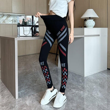 Printed Gray Red Sport Plaid