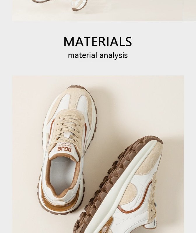 Women's Leather Platform Sports Casual Shoes $92.65 Dana Fashion Color: Brown Size: 35 Women's shoes Product information: Pattern: stripes Applicable sports: Universal Lening material: Microfiber Color: brown, pink Upper height: low top Very height: mid h