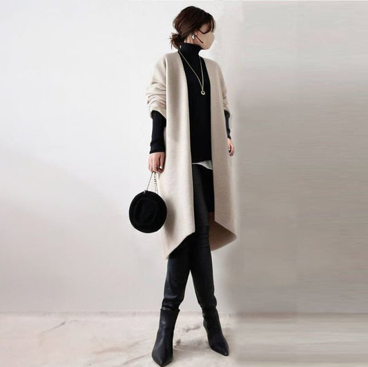 Women's Long Sleeve Mid - length Woolen CoatDana FashionDana Fashion{{ product_title Women's clothing }} - Dana Fashion
