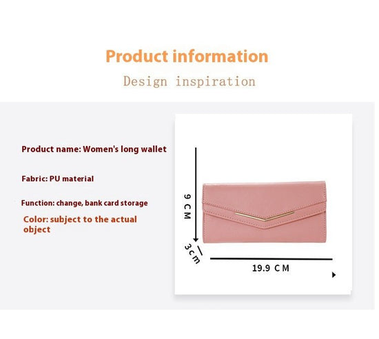 Women's Long Three-fold Stitching Fashion Multi-card-slot Leather Oil Wax Leather Large-capacity Wallet $23.81 Dana Fashion Color: Black Women's Bags Product information: Pattern: solid color Color: black, gray, brown, green, red, pink Function: ultra-lig