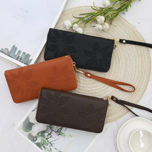 Women's Long Wallet Versatile Large Capacity $16.26 Dana Fashion Color: Black Women's Bags Product information: Lining texture: Polyester Color: Black C079-131, red C079-131, rose C079-131, coffee C079-131, Highland C079-131, dark purple C079-131, Brown C