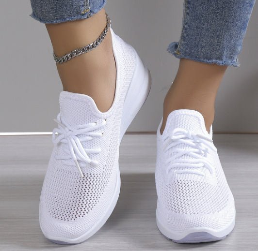 Women's Mesh Breathable Casual Platform Wedge Heels $29.99 Dana Fashion Color: White Size: 36 Women's shoes Product information: Color: MM-K1 black, MM-K1 cards Upper height: low top Heel height: mid heel (3-5CM) Heel shape: wedge Size: 36, 37, 38, 39, 40