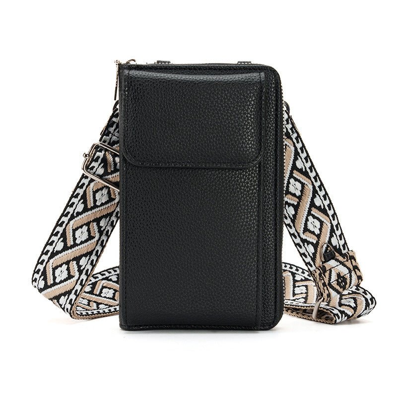 Women's Messenger Bag One Shoulder Phone Bag $25.19 Dana Fashion Color: Black Mobile Phone Bag Women's Bags Product information: Applicable Gender: Female Lining texture: pu Color: Black coin purse, red coin purse, pink coin purse, Green coin purse, blue