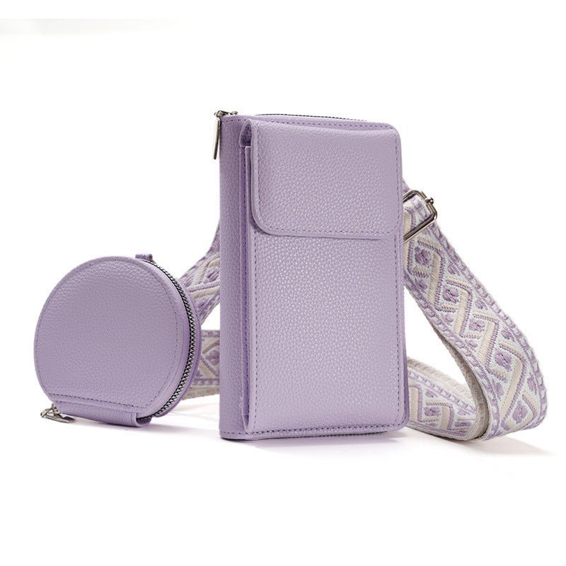 Women's Messenger Bag One Shoulder Phone Bag $30.02 Dana Fashion Color: Apricot Women's Bags Product information: Applicable Gender: Female Lining texture: pu Color: Black coin purse, red coin purse, pink coin purse, Green coin purse, blue coin purse, yel