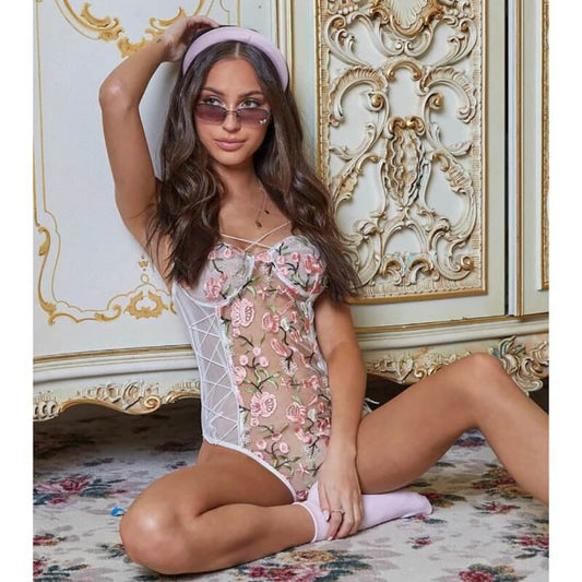 Women's one-piece underwear $59.90 Dana Fashion Color: Black Size: L Women's clothing Main fabric composition: polyester fiber (polyester) The content of the main fabric ingredient: 81%-90% Main fabric composition 2: Spandex The content of main fabric ing
